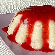 Gâteau de Semoule aux Fraises